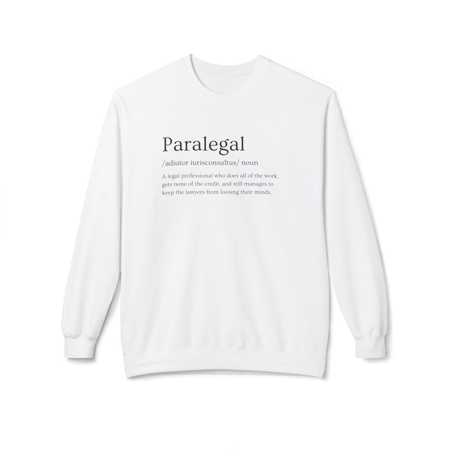 Paralegal Crewneck Sweatshirt