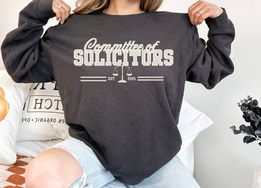 Committee of Solicitors - Lightweight Crewneck Sweatshirt