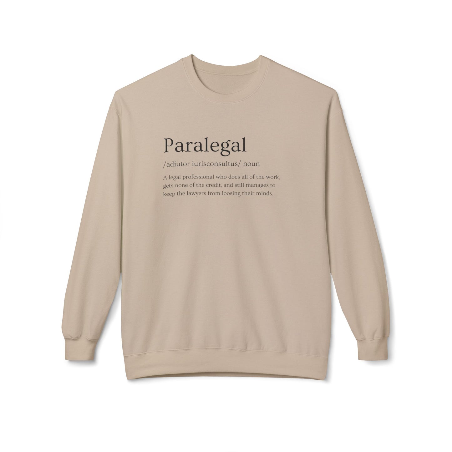 Paralegal Crewneck Sweatshirt