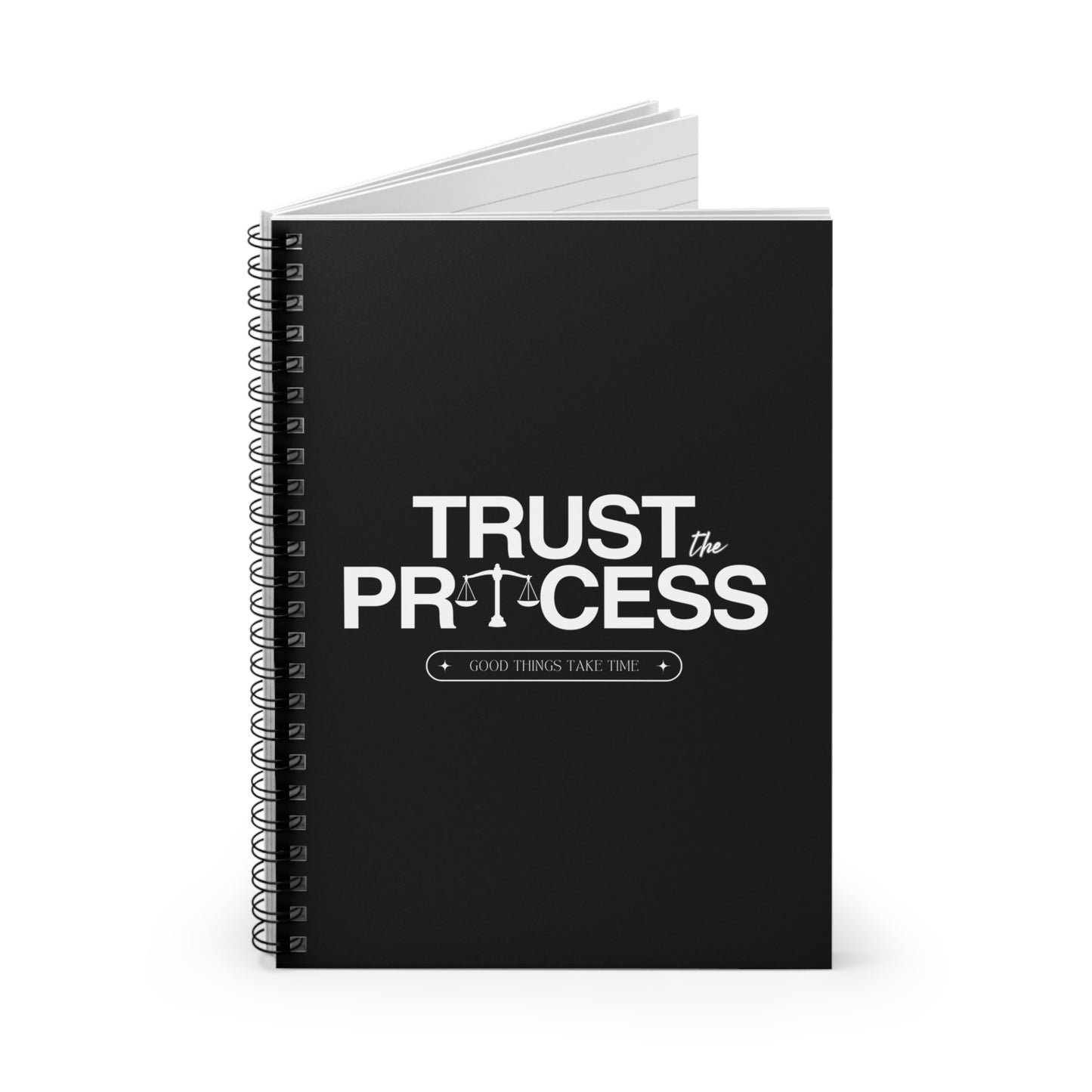 Trust the Process Spiral Notebook