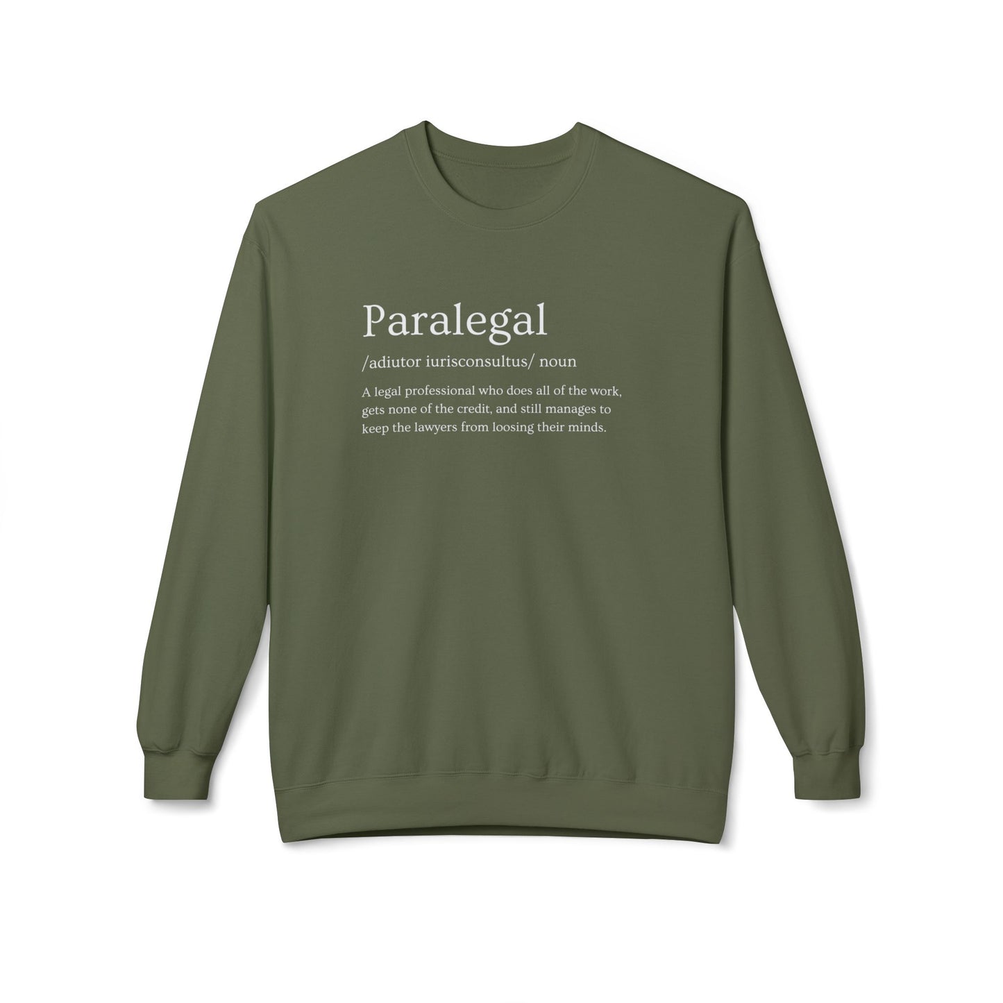 Paralegal Crewneck Sweatshirt