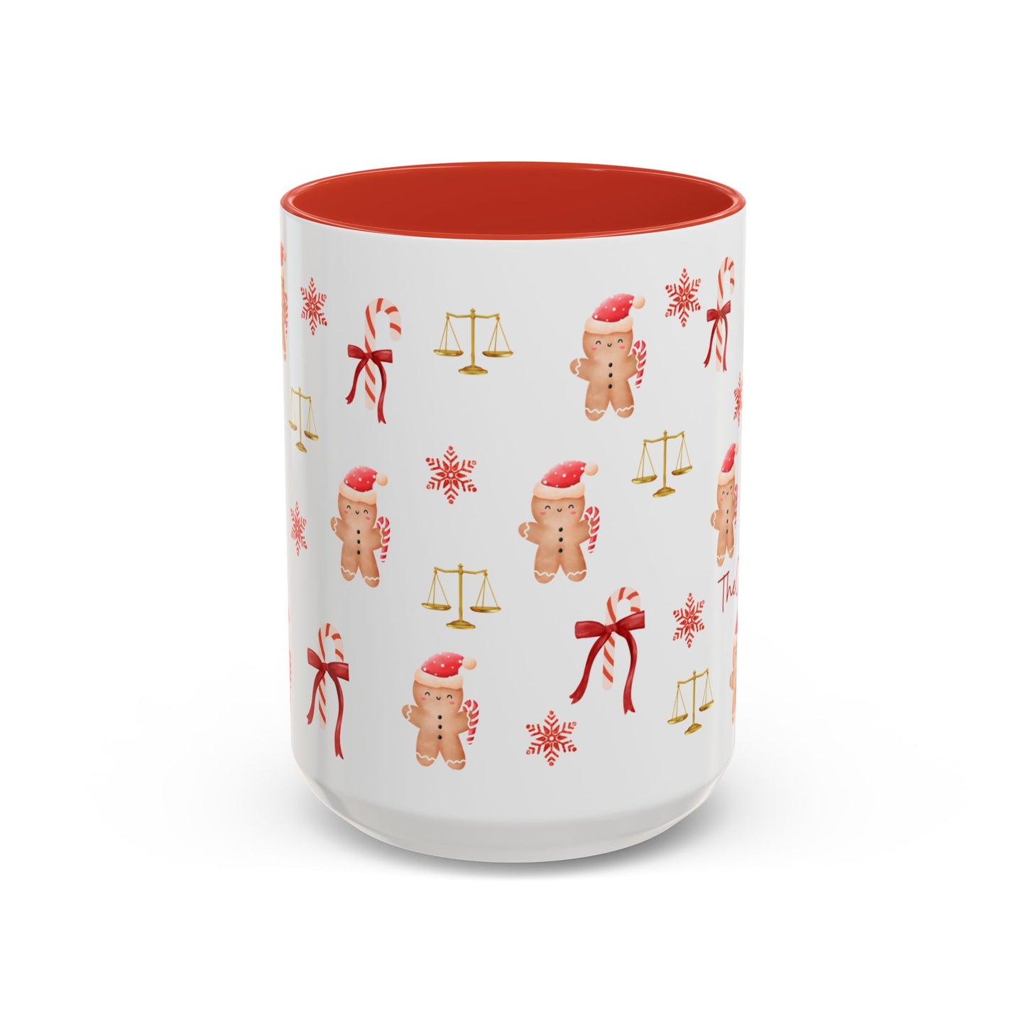 Lawyer Christmas Mug