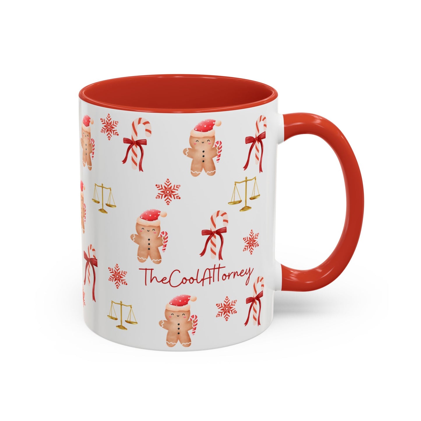 Lawyer Christmas Mug