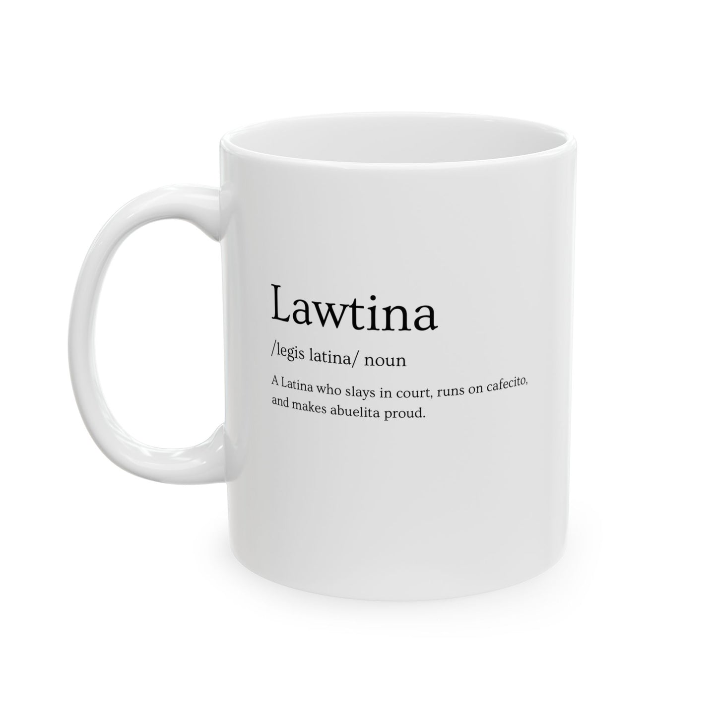 Lawtina Ceramic Mug