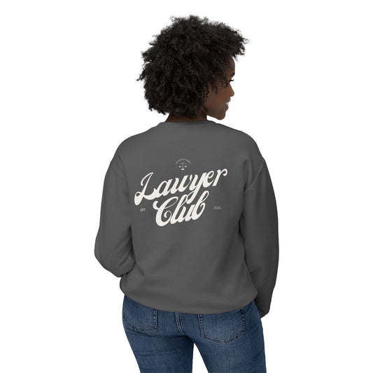 Lawyer Club  Lightweight Crewneck Sweatshirt