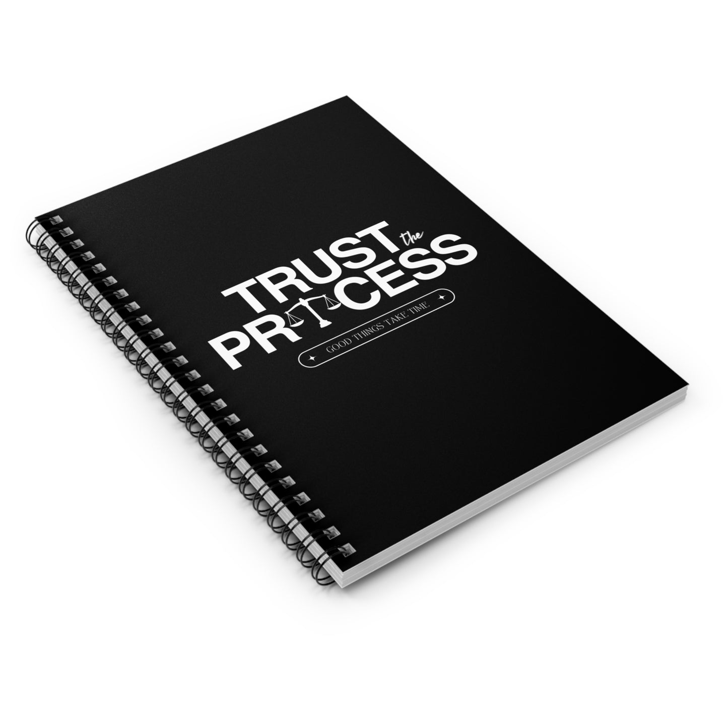 Trust the Process Spiral Notebook