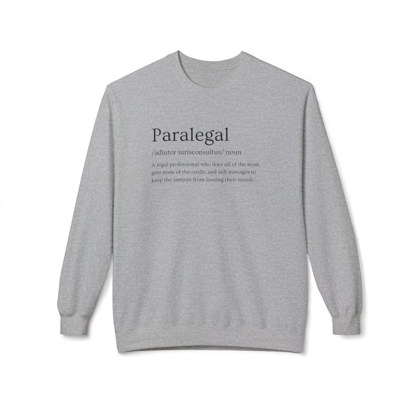 Paralegal Crewneck Sweatshirt